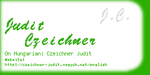 judit czeichner business card